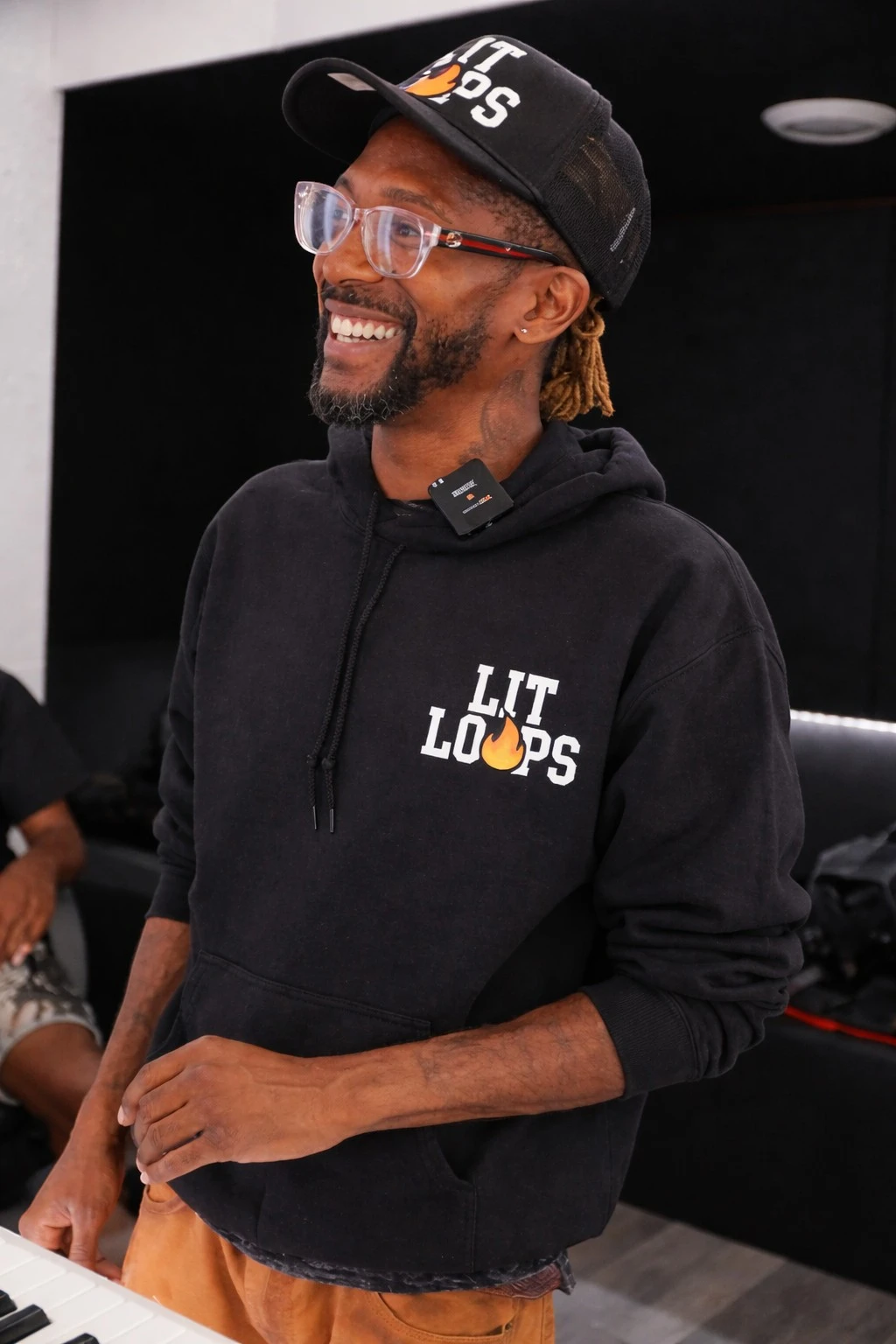Lit Loops mosaic 18